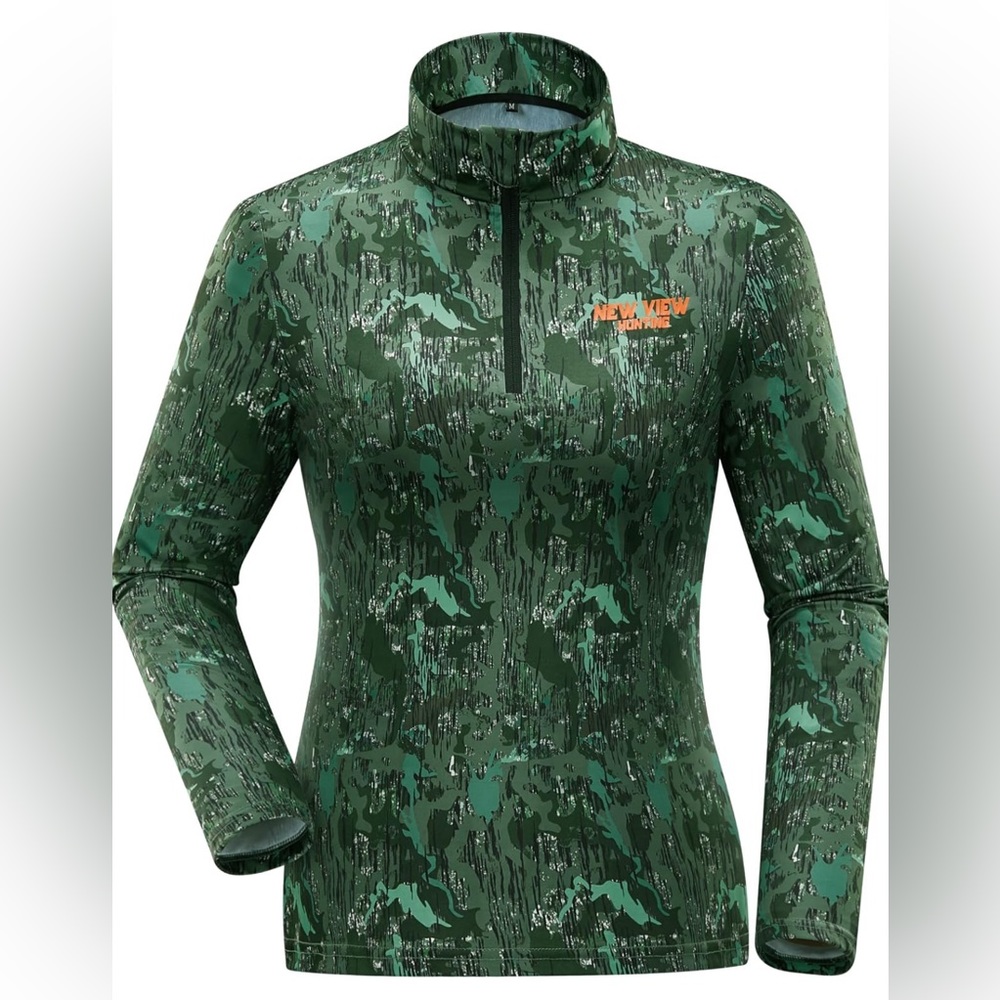 EUC Women’s Turkey Hunting Quarter Zip Pull Over from New View Hunting 2X